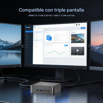 Redefiniendo la experiencia integral de la mini PC: Wkdog H8 (AMD5825U)